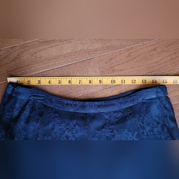 ANTHROPOLOGIE never worn, without tags, lacy, tulle, long skirt.  Size: M - Picture 14 of 16